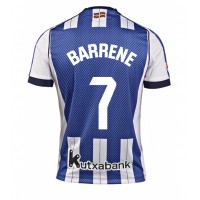Real Sociedad Ander Barrenetxea #7 Replika Hemmatröja 2025-26 Kortärmad